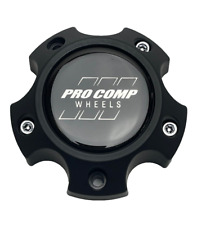 Tampa central de roda logotipo resina preta fosca plana Pro Comp 703154502 comprar usado  Enviando para Brazil
