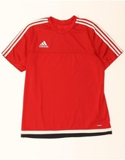 Usado, Camiseta Adidas Masculina Climacool Grande Poliéster Vermelho CF09 comprar usado  Enviando para Brazil