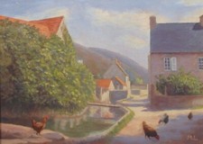 Vintage french oil d'occasion  Paris I
