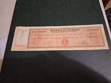 10000 lire titolo usato  Tortorella