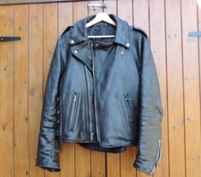 Leather jacket rocker for sale  BEAULY
