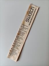 Swatch libretto istruzioni usato  San Martino Dall Argine
