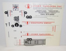 Ivory vanlines cardboard for sale  West Chester
