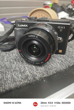 Panasonic lumix gx1 for sale  TAMWORTH