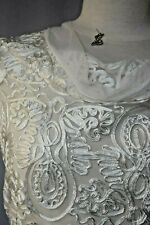 Chloé.sublime tulle façonné d'occasion  France