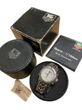 Relógio TAG HEUER Link Ayrton Senna cronógrafo aço inoxidável prata comprar usado  Enviando para Brazil