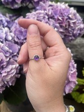 pandora amethyst ring for sale  WEYMOUTH
