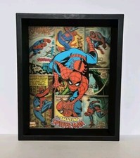 Quadro emoldurado holograma 3D Marvel Comics Homem-Aranha pirâmide América algumas falhas, usado comprar usado  Enviando para Brazil