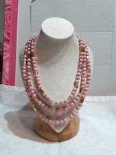Collana vintage multifilo usato  Felino