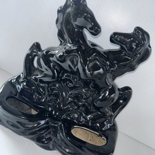 Vtg black ceramic for sale  Linn
