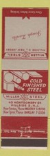 Matchbook cover miller for sale  USA