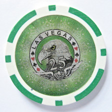 US.LAS VEGAS Poker Texas Hold`em Ficha de Jogador e Colecionador $25 (#721) comprar usado  Enviando para Brazil