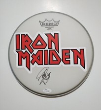 IRON MAIDEN CABEÇA DE BATERIA ASSINADA NICO MCBRAIN JSA U22408 CD LP CERTIFICADO DE AUTENTICIDADE REMOTO comprar usado  Enviando para Brazil