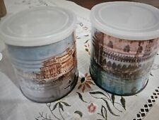 Barattoli vintage latta usato  Caprino Veronese