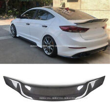 Kits de carroceria asa spoiler traseiro fibra de carbono real para Hyundai Elantra 2017-2018, usado comprar usado  Enviando para Brazil