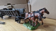 Elastolin schanzwagen pferden gebraucht kaufen  Hindelang