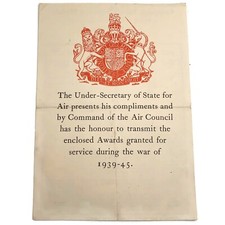 Ww2 air council for sale  ORPINGTON