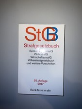 Strafgesetzbuch becktexte dtv gebraucht kaufen  Düren