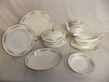 Usado, Porcelana c4 Coalport/de Montfort China - branco floral dourado vintage - 9A2D comprar usado  Enviando para Brazil