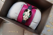 Bulgari serpenti lederarmband gebraucht kaufen  Hamburg