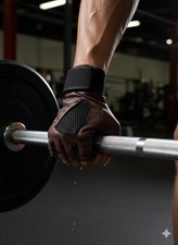 Weightlifting gloves padded for sale  LOUGHTON