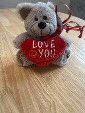 Plush love teddy for sale  PONTEFRACT