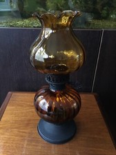 Vintage glass oil for sale  PURLEY