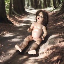 Antike puppe 66cm gebraucht kaufen  Worms