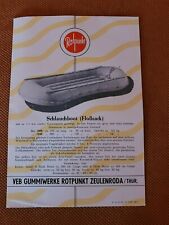 Altes werbeblatt veb gebraucht kaufen  Berga
