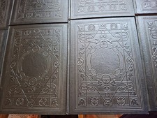 1936 Compton Encyclopedia Black Intricate Embossed Cover Various Vol. Available comprar usado  Enviando para Brazil