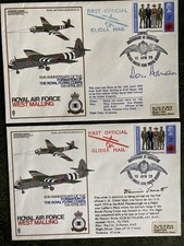 2 capas RAF - WEST MALLING & THE RFC - voou primeiro correio planador do Reino Unido e ambas assinadas comprar usado  Enviando para Brazil