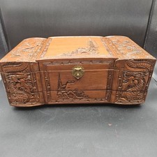 Vtg large carved for sale  Omaha