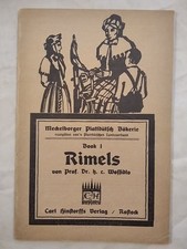 Rimels book . gebraucht kaufen  Boizenburg/ Elbe