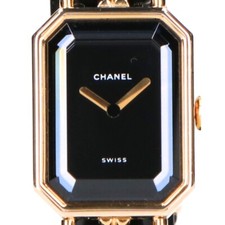 Relógios de quartzo folheados a ouro CHANEL H0001 Premier M ouro amarelo/preto, usado comprar usado  Enviando para Brazil