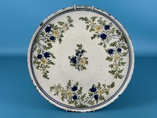 Antico piatto maiolica usato  Sormano