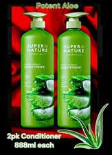 2 peças de condicionador de aloe potente Super Nature Jumbo 888 ml/30 ml cada orgânico comprar usado  Enviando para Brazil