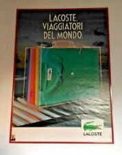 Poster manifesto lacoste usato  Cittadella