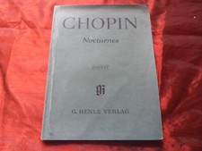 Chopin nocturnes noten gebraucht kaufen  Elztal