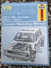 Haynes manual volkswagen for sale  STROUD