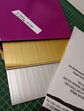 Embossed textured card for sale  PICKERING