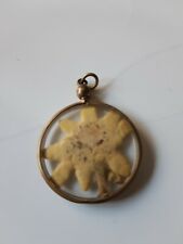 Pendentif laiton verre d'occasion  Issy-les-Moulineaux