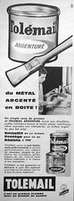 Publicité tolémail métal d'occasion  Longueil-Sainte-Marie