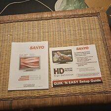 Sanyo 31,5" HDTV dp32649 somente manual do proprietário comprar usado  Enviando para Brazil