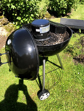 Kugelgrill holzkohle schwarz gebraucht kaufen  Tuttlingen