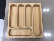 Wooden cutlery tray for sale  SOLIHULL