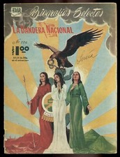 BIOGRAFIAS SELECTAS #226 La Bandera Nacional Mexicana, Quadrinhos EDAR 1963 comprar usado  Enviando para Brazil