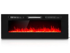 Electric fireplace recessed for sale  Chino