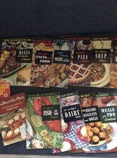 Lot vintage cookbooks for sale  Hedgesville
