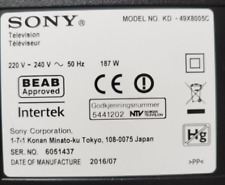 Smart sony 49x8005 gebraucht kaufen  Neuss