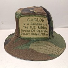 Vintage camouflage hat for sale  Union